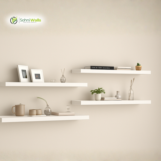 Set of 4, Floaty Shelve, P-7064