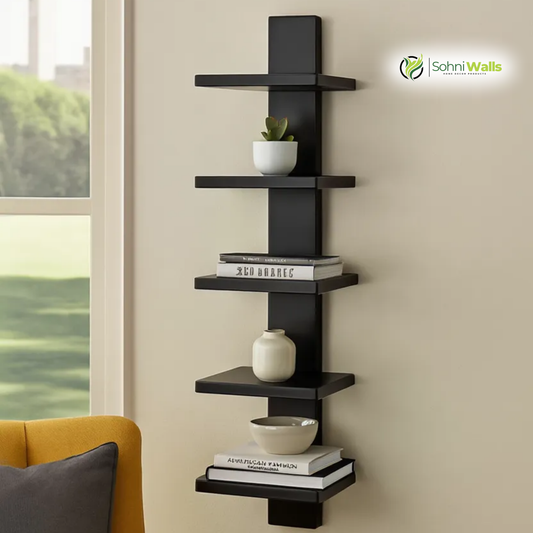 Wallniture 5-Tiers Shelf, P-7069