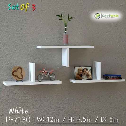 Set of 3, Tattoos Shelve - P-7130