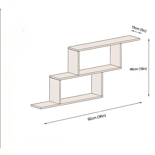 EURO Wall Shelve LOG-7140