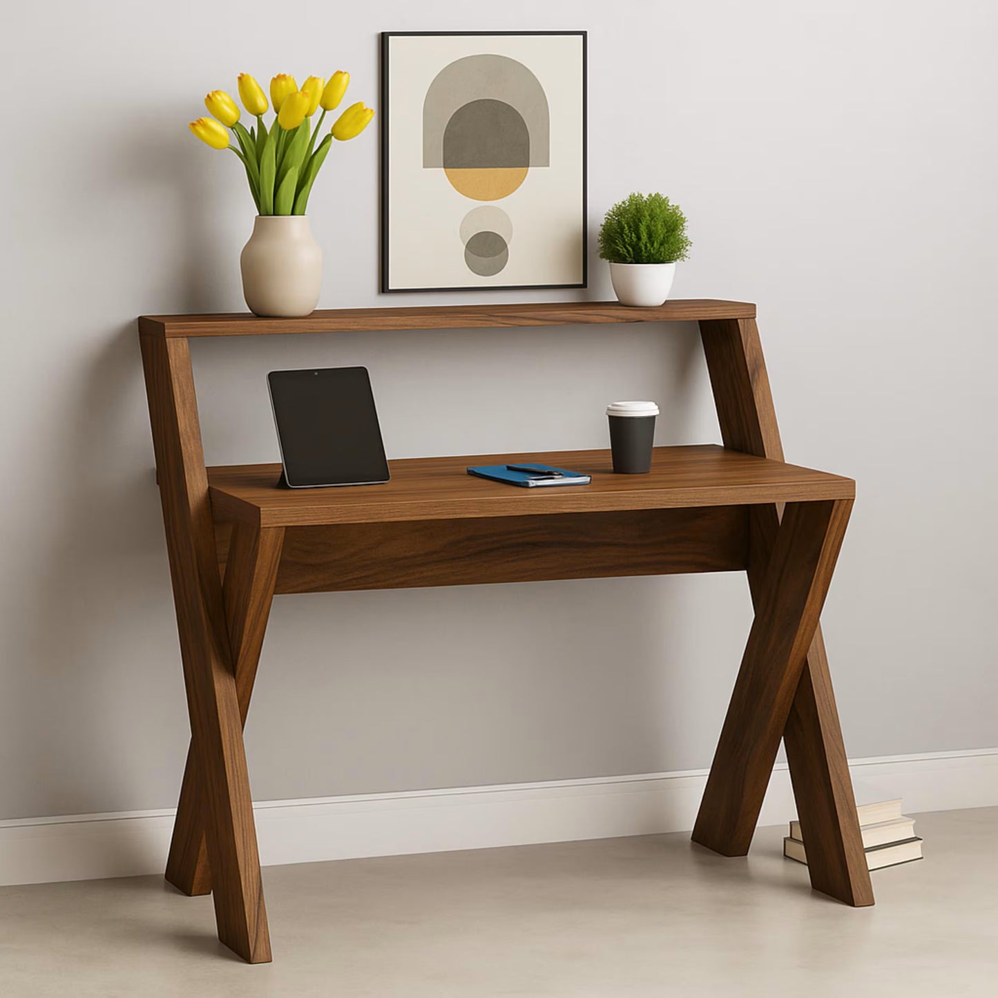 Kristina Study Table LOG-8040