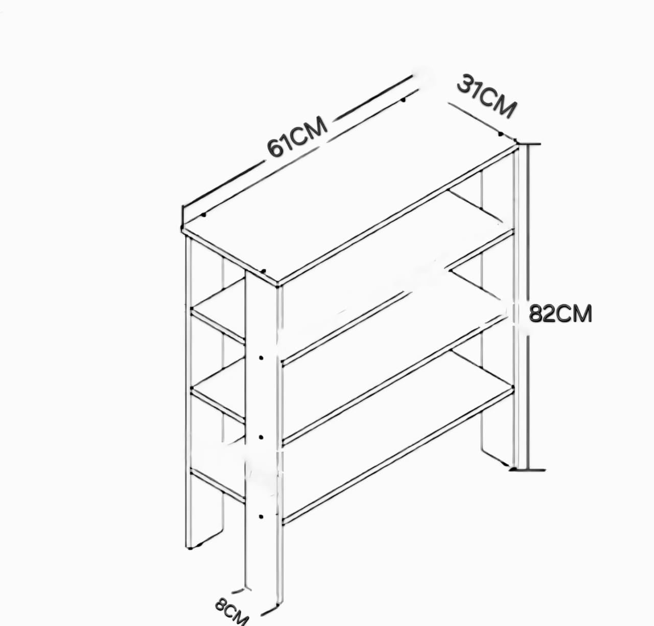 Charming Shoe Rack - LOG-8050