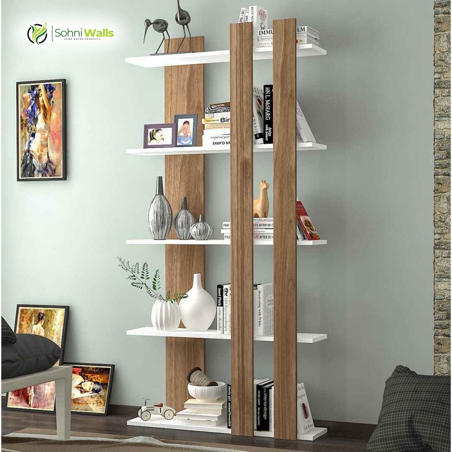 Large Decor Rack - LOG-8088