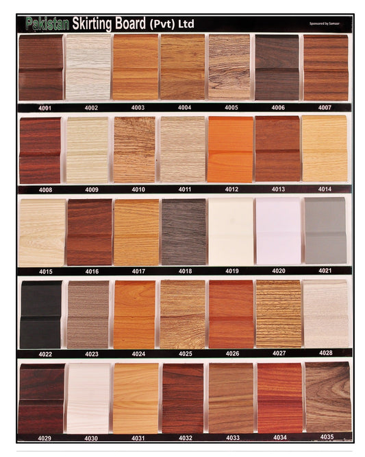 PVC Wall Skirting Board