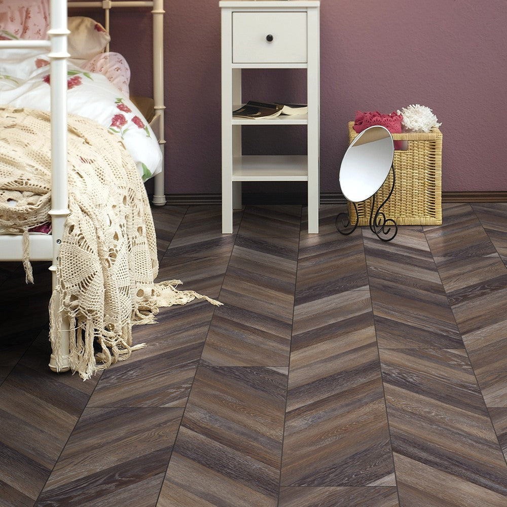 3-D Parquet Wood Floor
