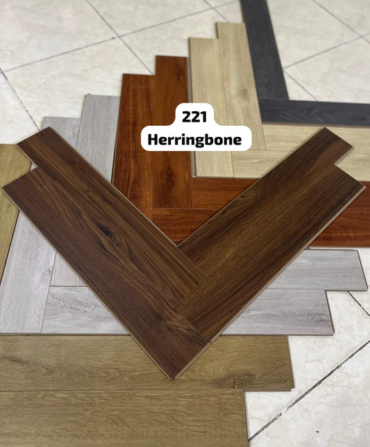 Herringbone Laminated Floor