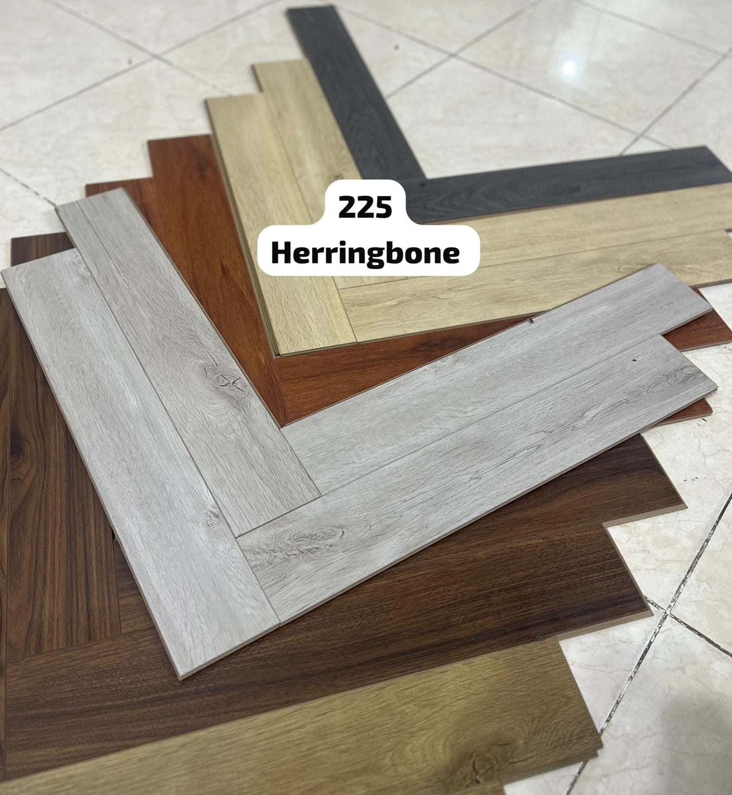 Herringbone Laminated Floor