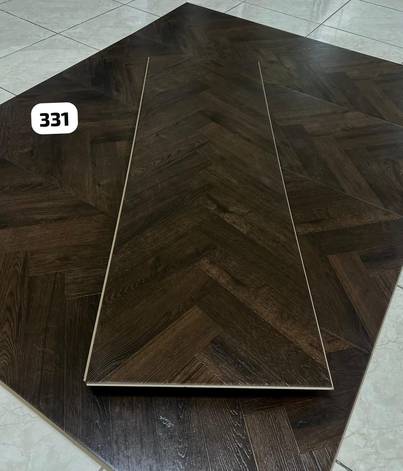 3-D Parquet Wood Floor