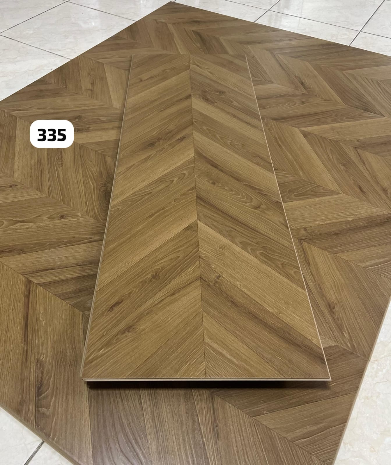3-D Parquet Wood Floor