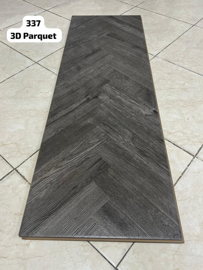 3-D Parquet Wood Floor