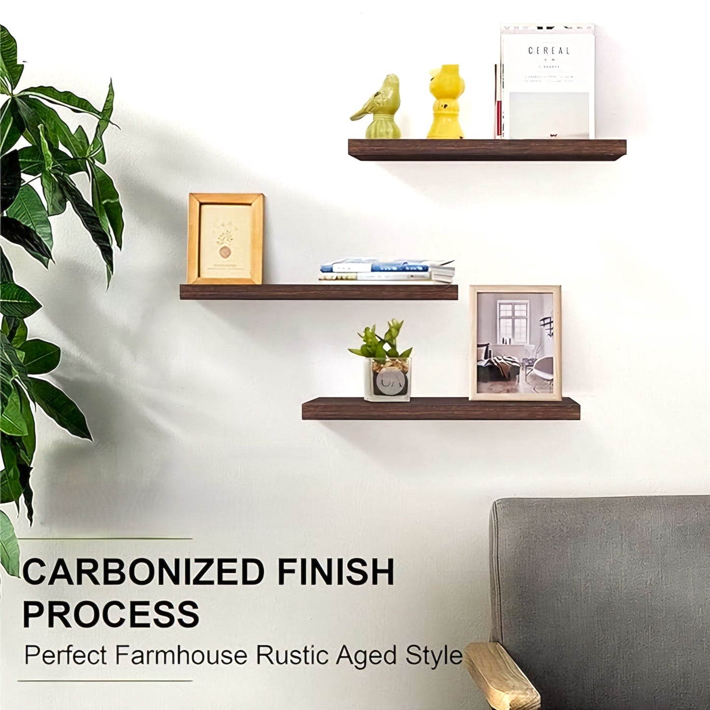 Set of 3, Wall Shelve, P-7003