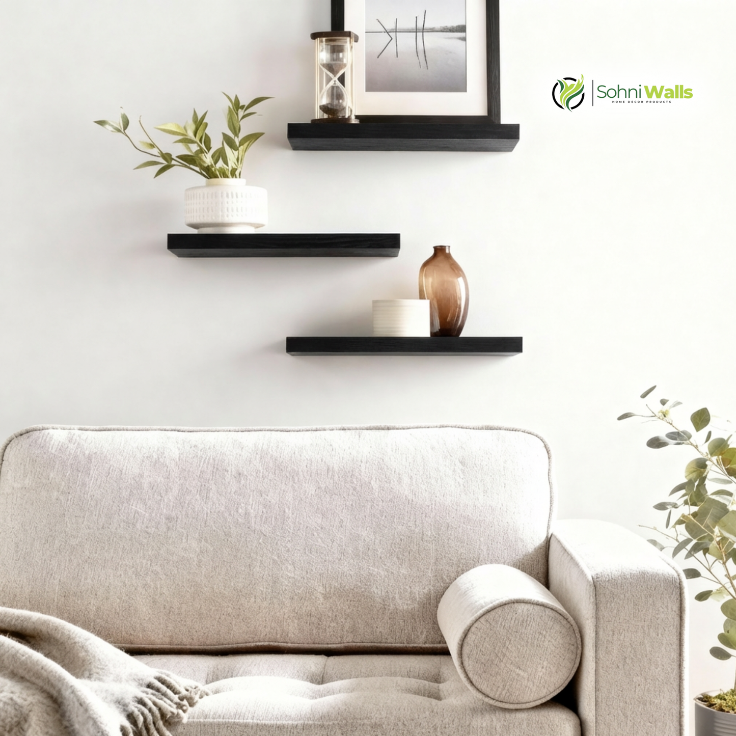 Set of 3, Wall Shelve, P-7003