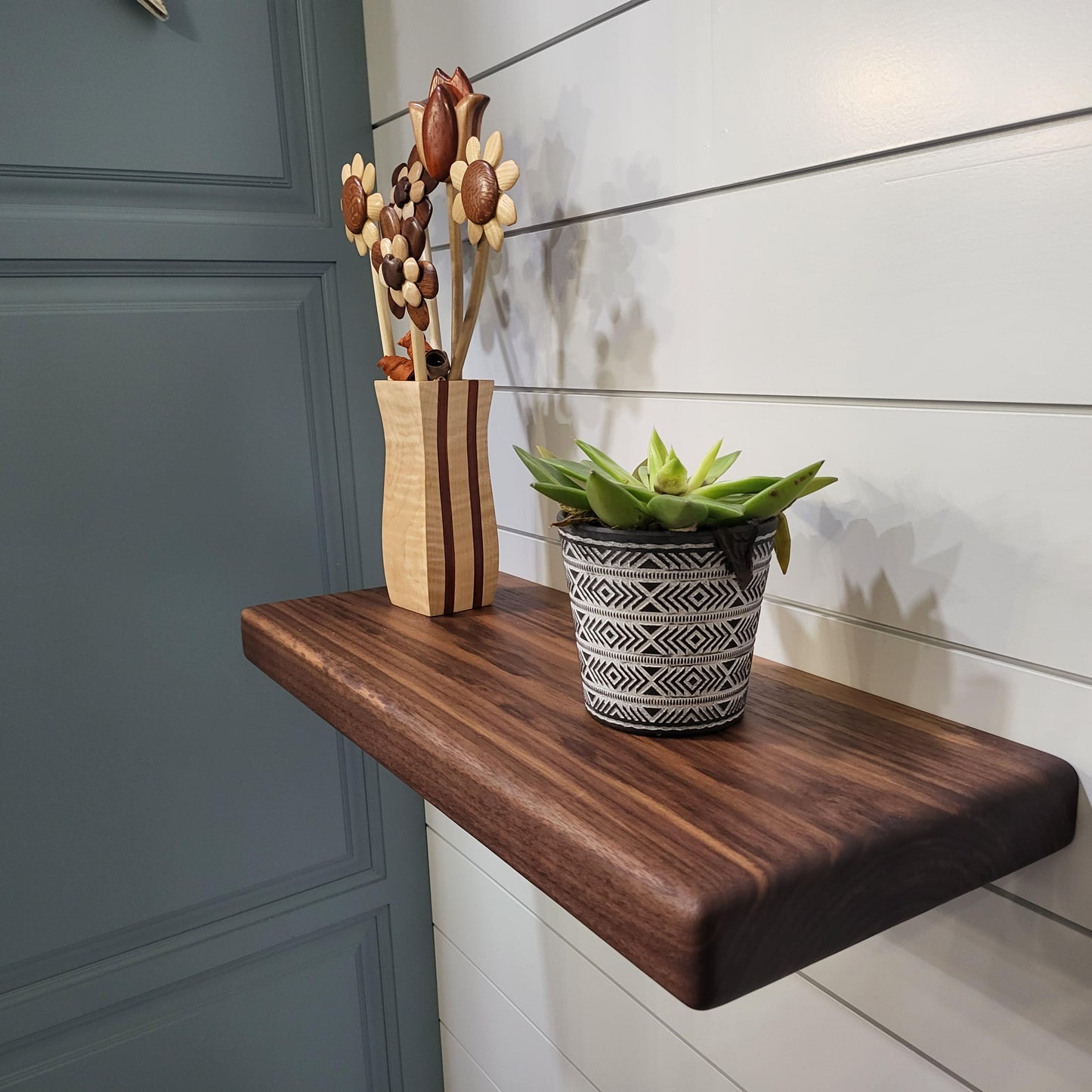 REAL Solid Wood Shelf, LOG-7009