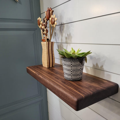 REAL Solid Wood Shelf, LOG-7009