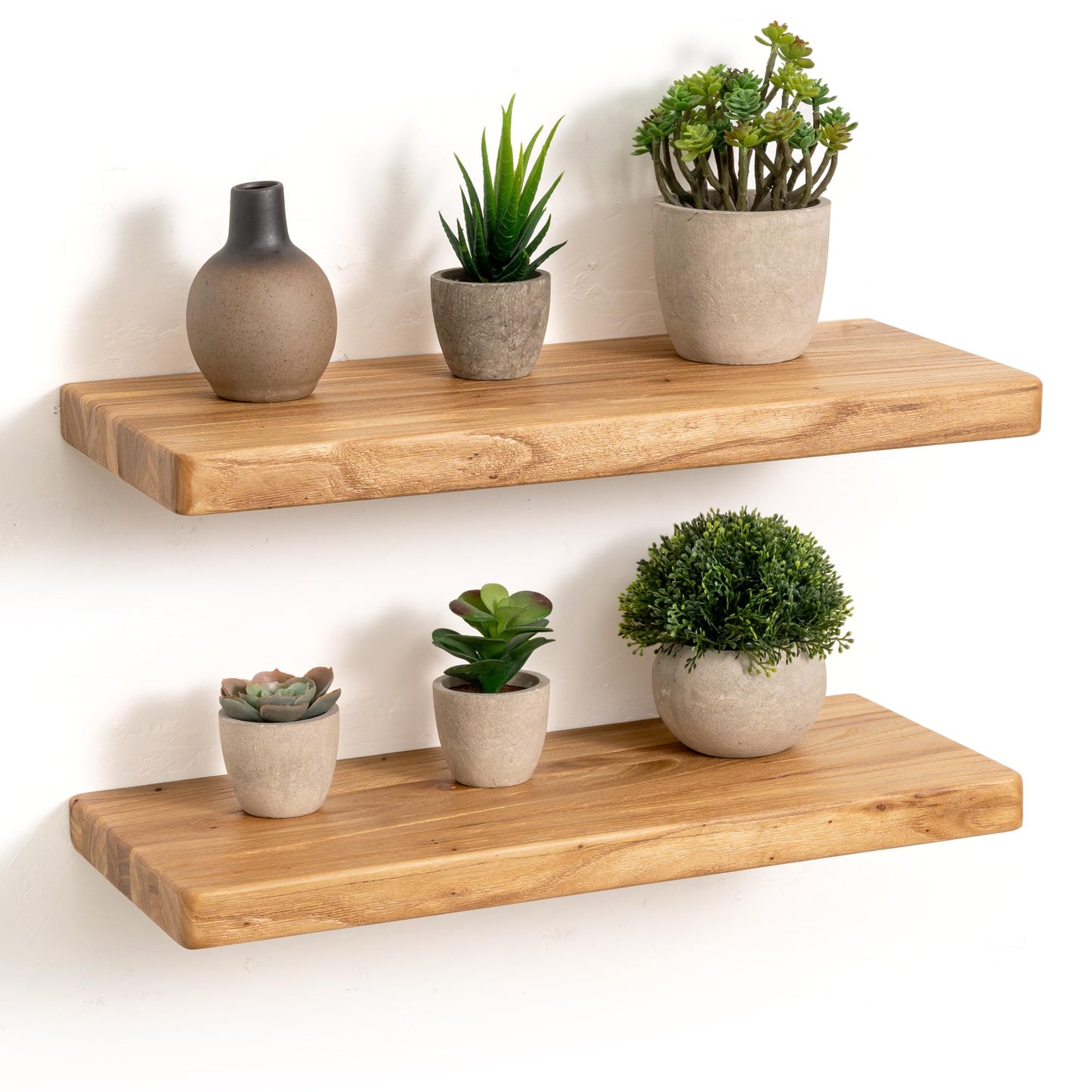 REAL Solid Wood Shelf, LOG-7009
