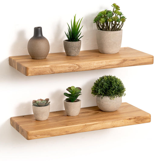 REAL Solid Wood Shelf, LOG-7009