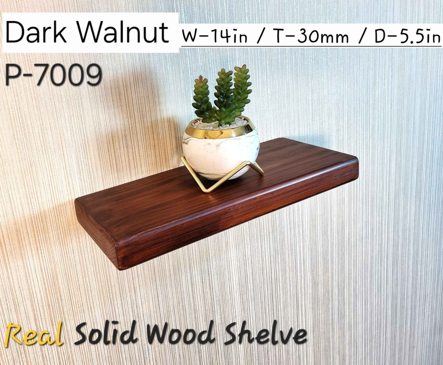 REAL Solid Wood Shelf, P-7009