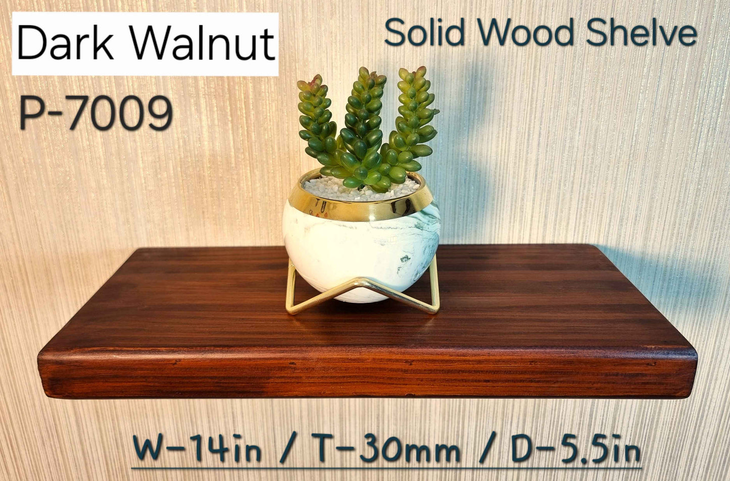 REAL Solid Wood Shelf, P-7009