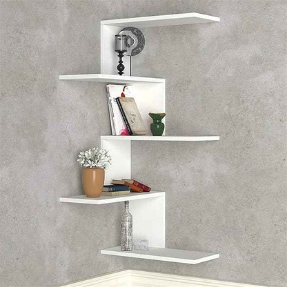 Zig Zag Corner Shelve - P-7016