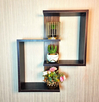 Cube Rectangle Wall Shelve, P-7019