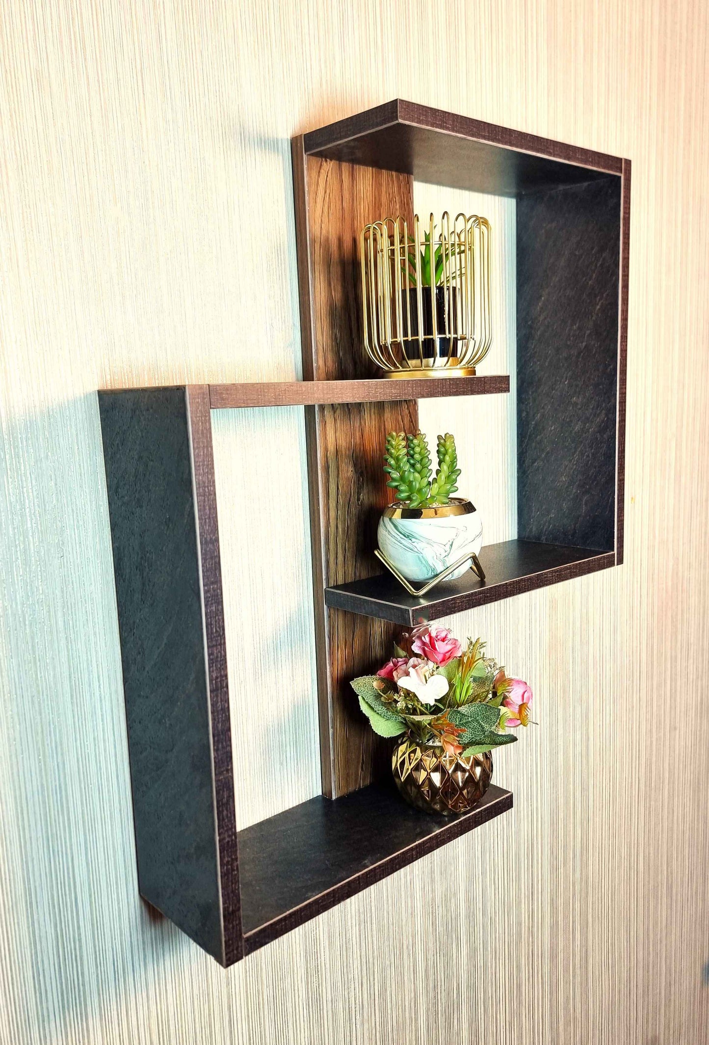 Cube Rectangle Wall Shelve, P-7019