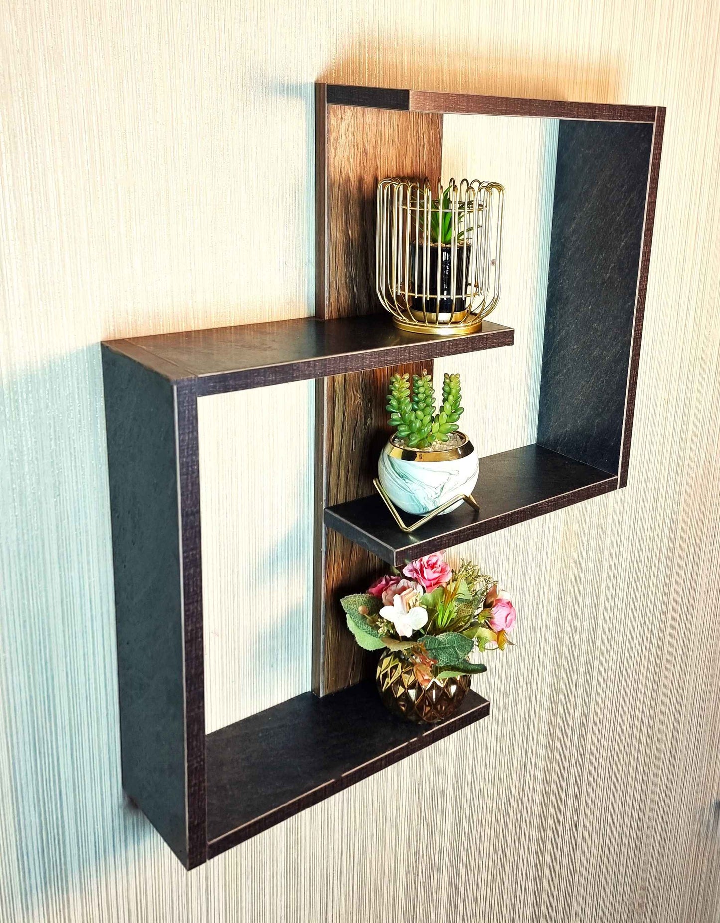 Cube Rectangle Wall Shelve, P-7019