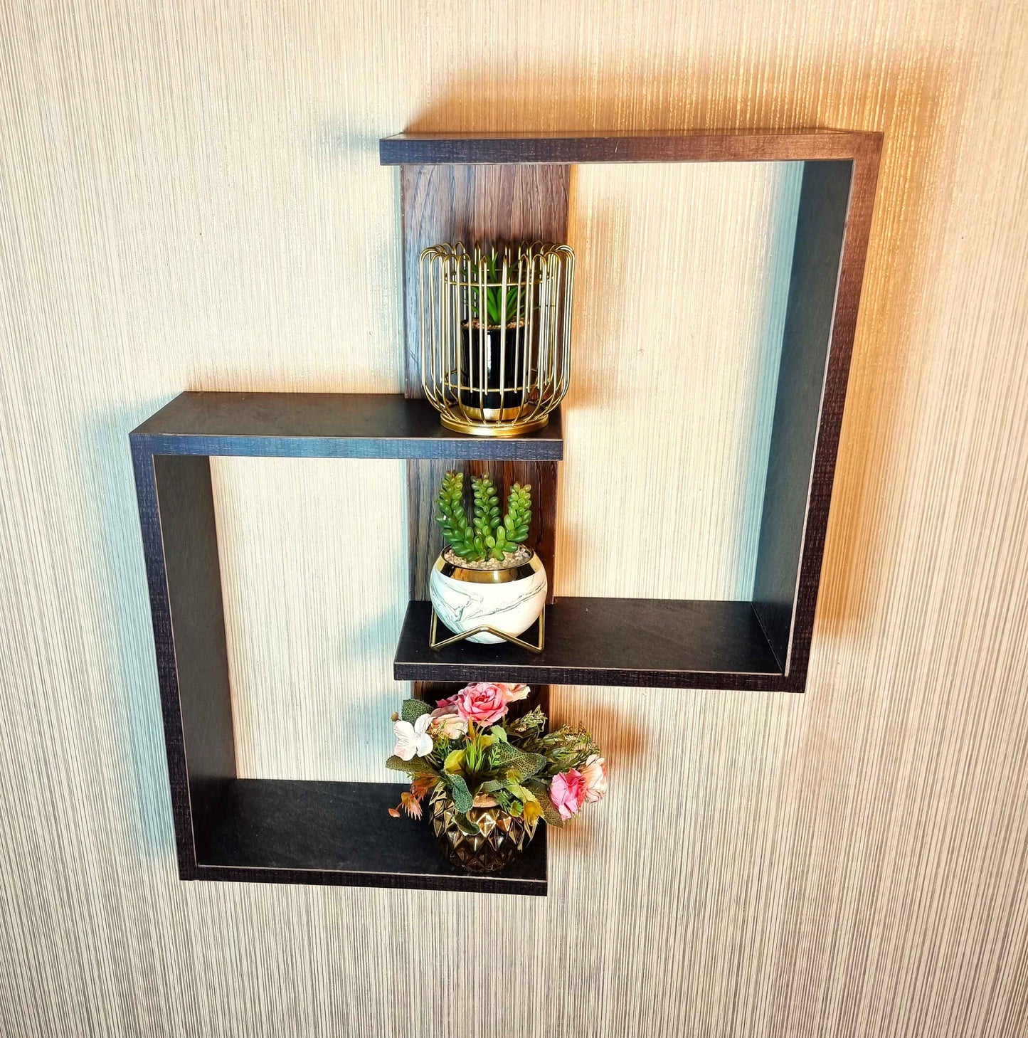 Cube Rectangle Wall Shelve, P-7019