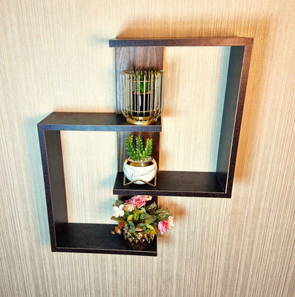 Cube Rectangle Wall Shelve, P-7019