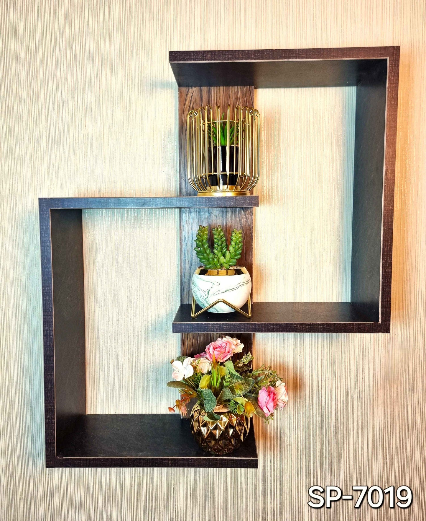 Cube Rectangle Wall Shelve, P-7019