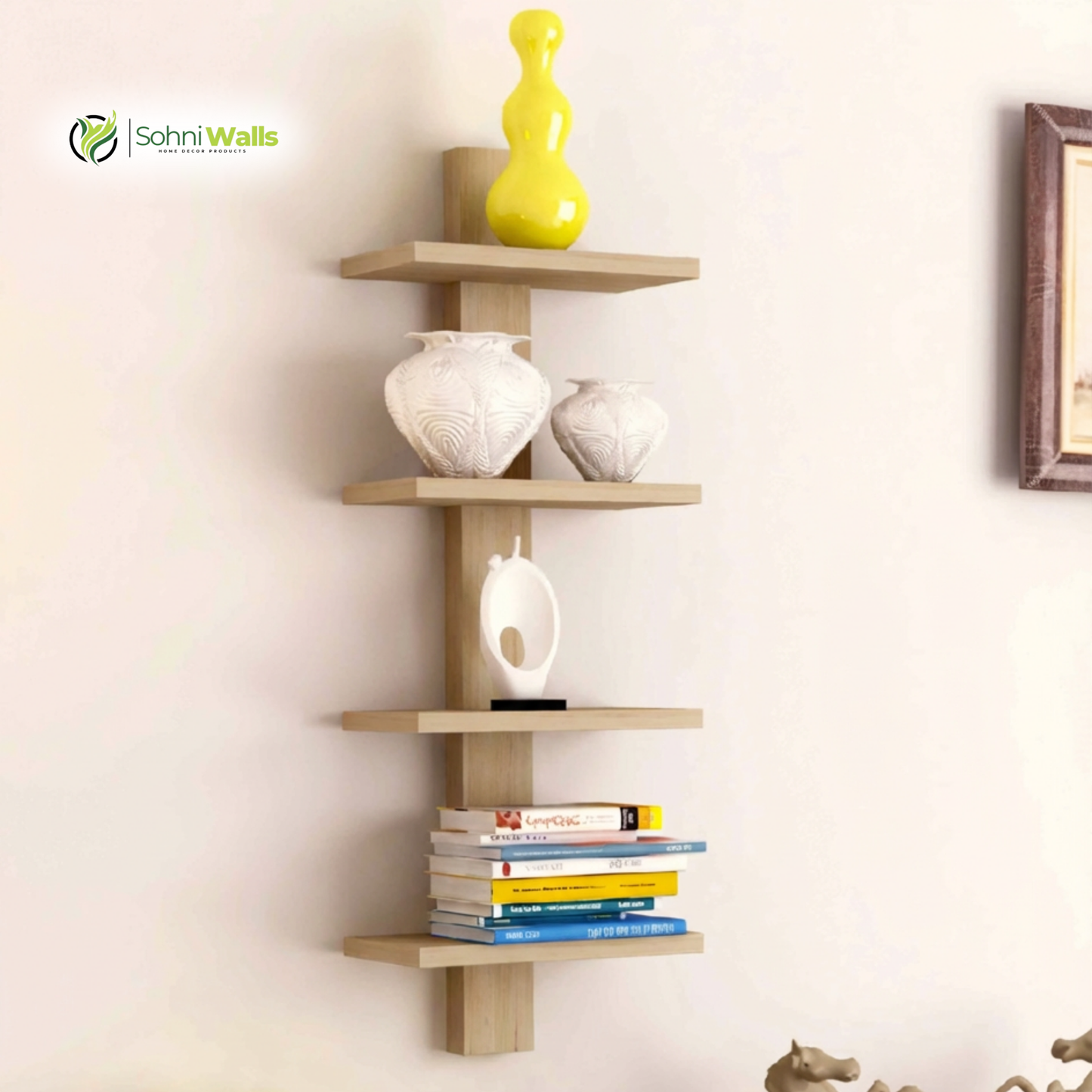 Spine Wall Shelve LOG-7020
