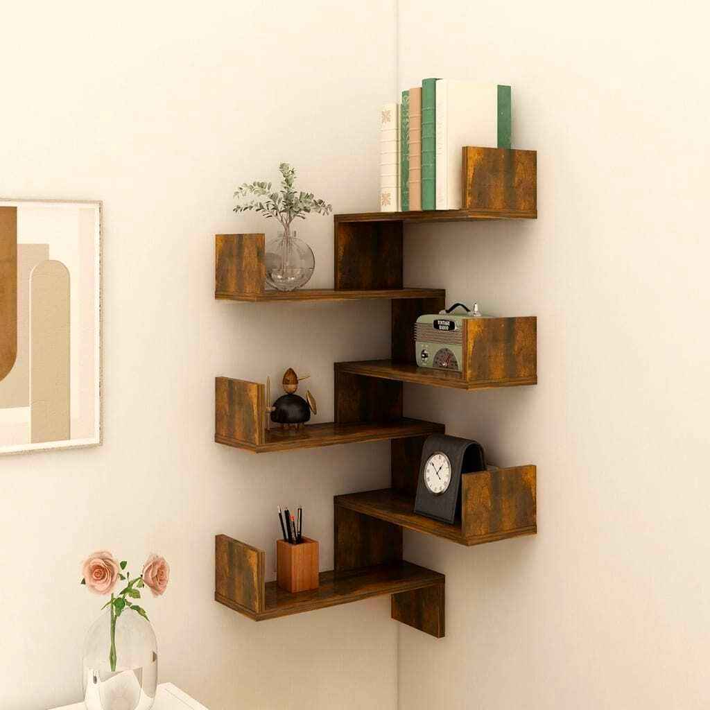 Wall Mounted Corner Shelve, Floating Shelves, Decor Shelf, Wall shelfs, P-7024