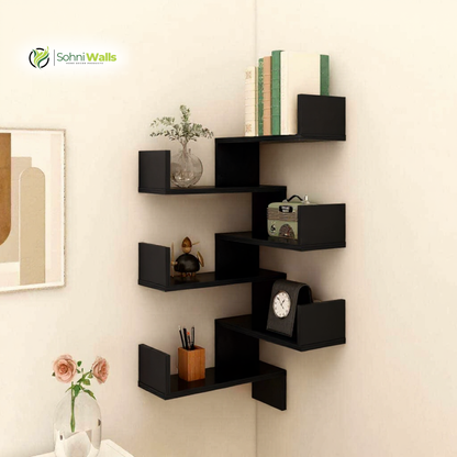 Corner Wall Shelve, LOG-7024