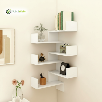 Corner Wall Shelve, LOG-7024