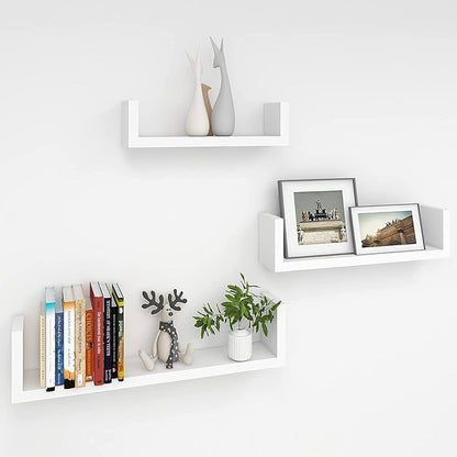 U-Shape Shelfs, Set of 3 - LOG-7030