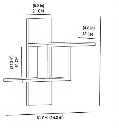 Elite Wall Shelve, LOG-7036