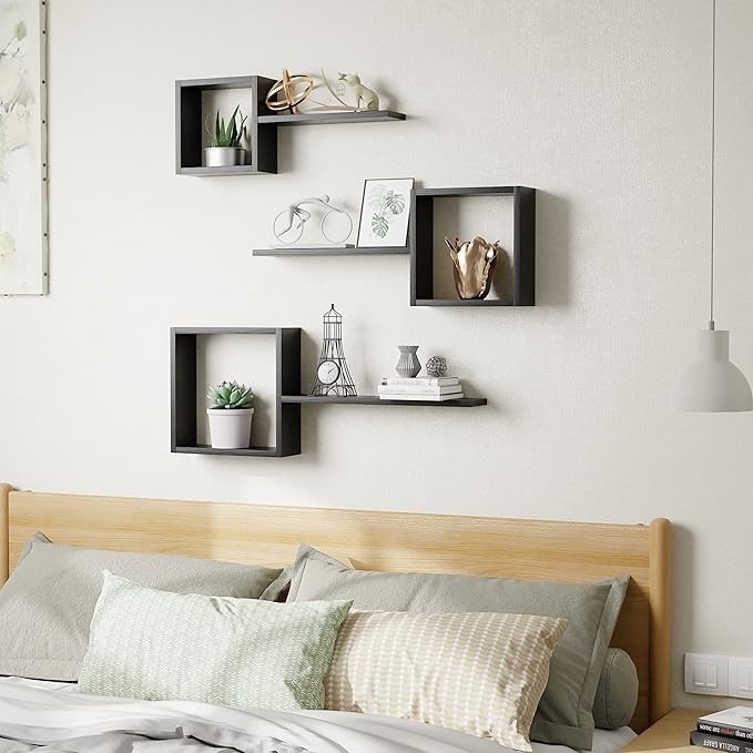 Set of 3, Wall Shelf - LOG-7042