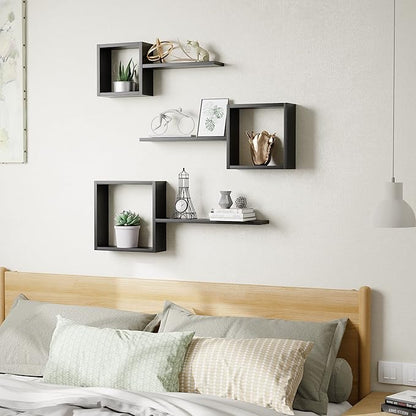 Set of 3, Wall Shelf - LOG-7042