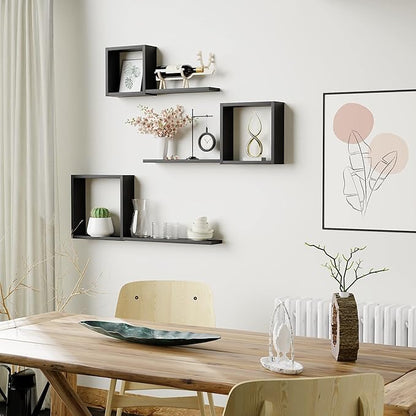 Set of 3, Wall Shelf - LOG-7042