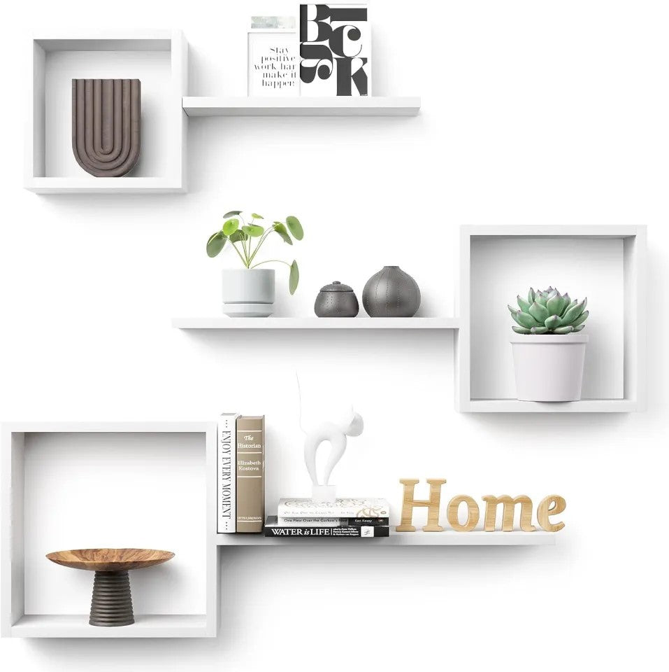 Set of 3, Wall Shelf - LOG-7042