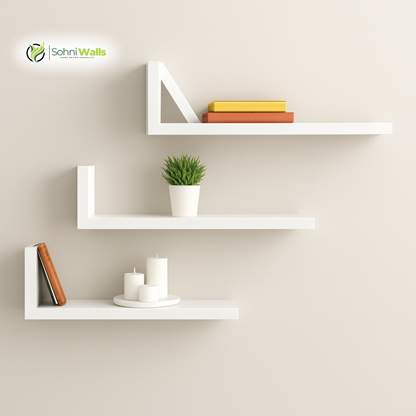 Set of 3, Monaco Shelfs LOG-7047