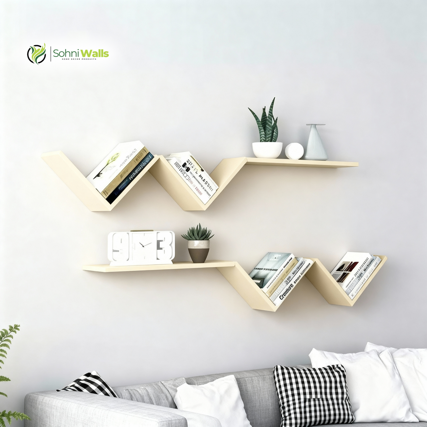 Set of 06, Wall Shelve P-7048