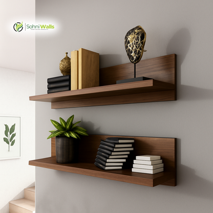Set of 2, Wall Shelve, LOG-7065