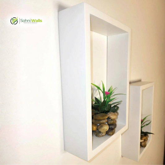 Set of 2, SQ Shelf, P-7071