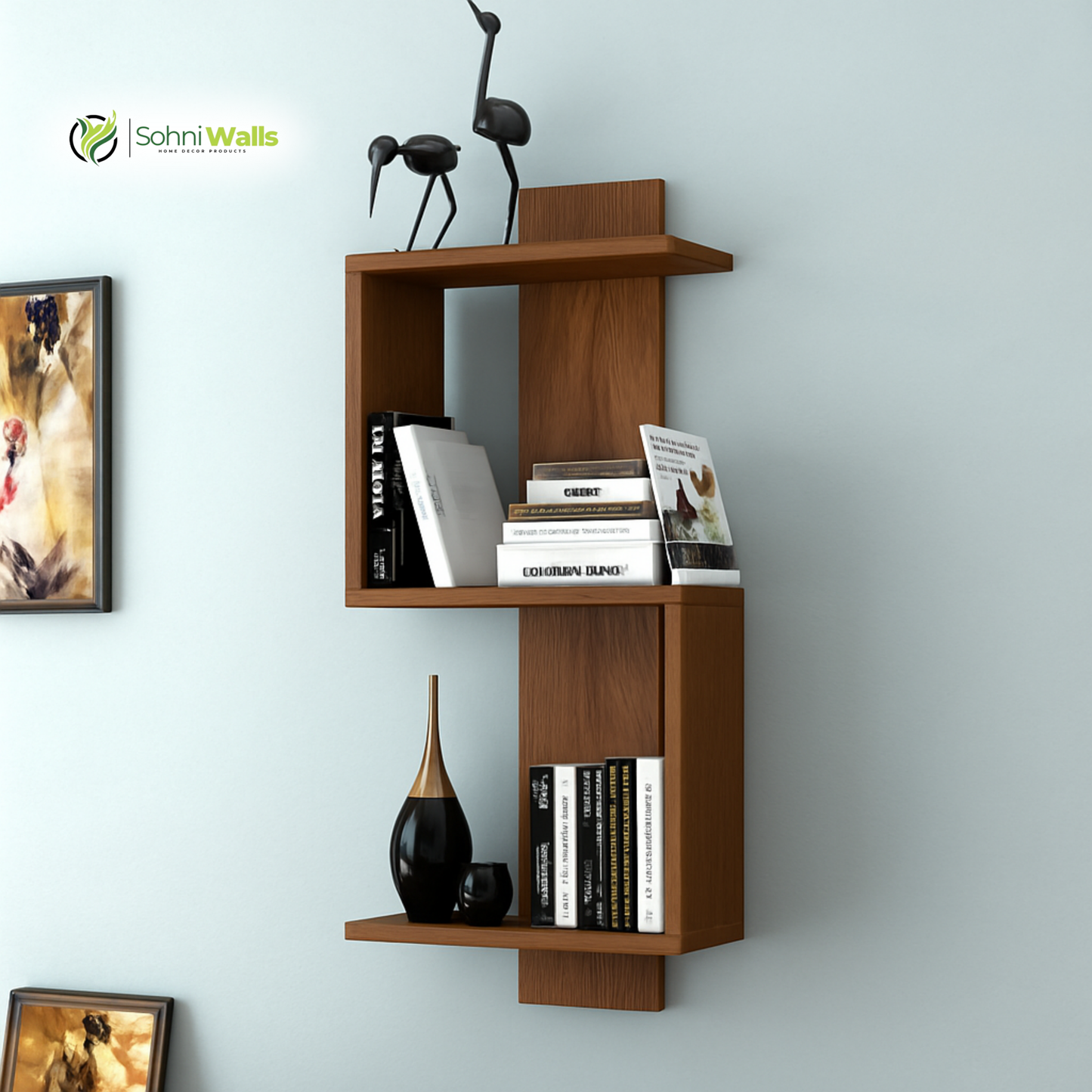 Intellectual Wall Shelf, P-7085
