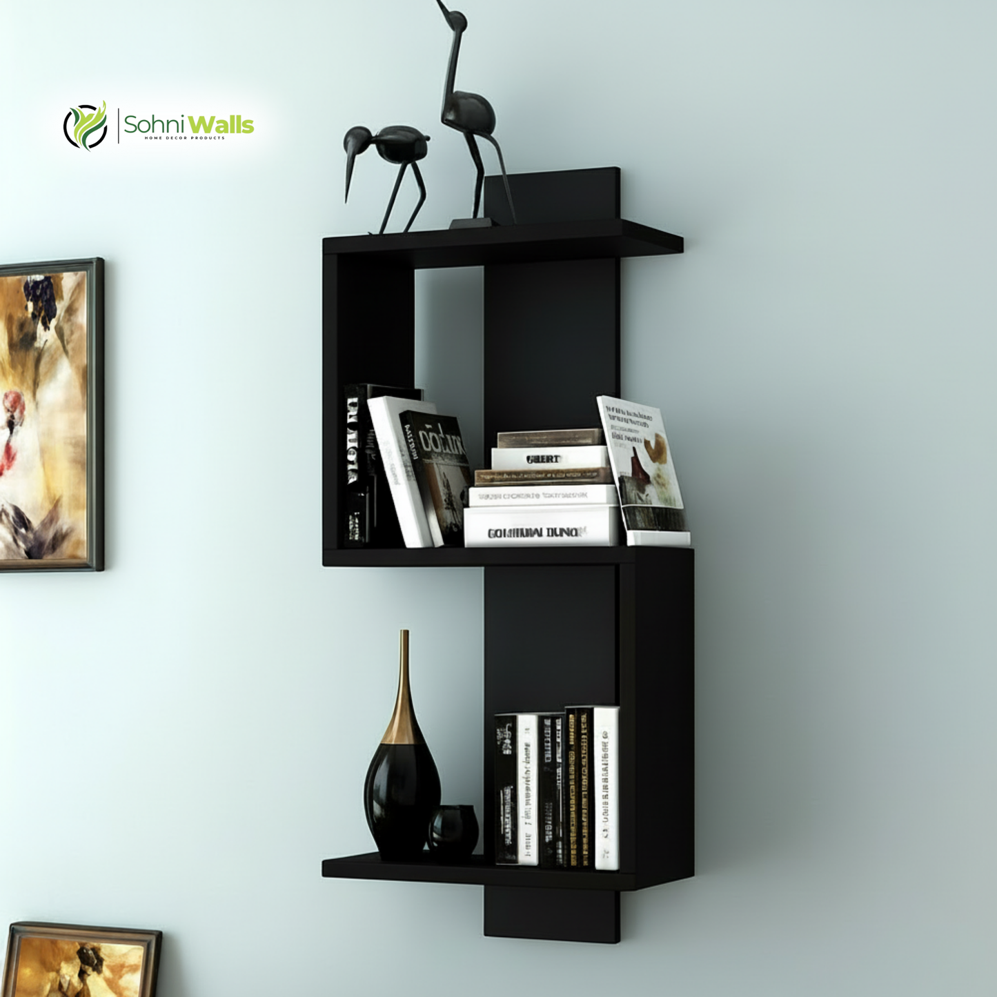 Intellectual Wall Shelf, P-7085