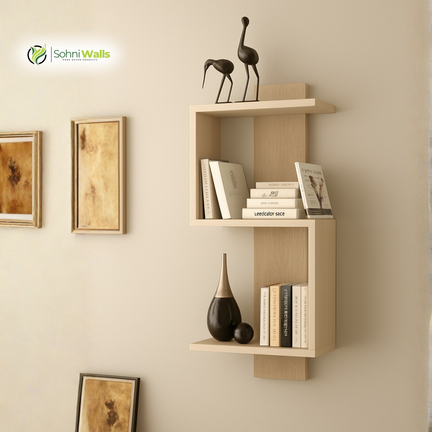 Intellectual Wall Shelf, P-7085