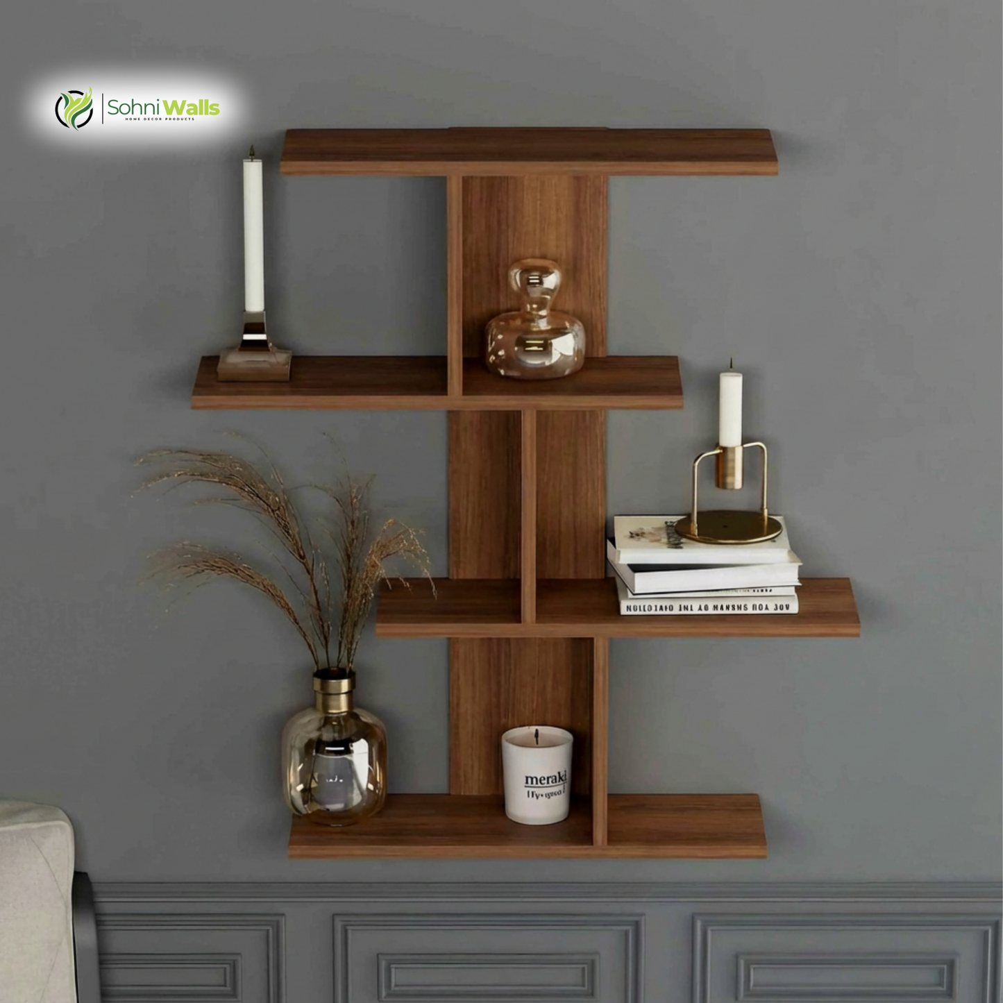 CorduRoy Wall Shelf, P-7092