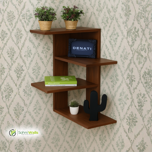 E-Shape Wall Shelf, P-7102
