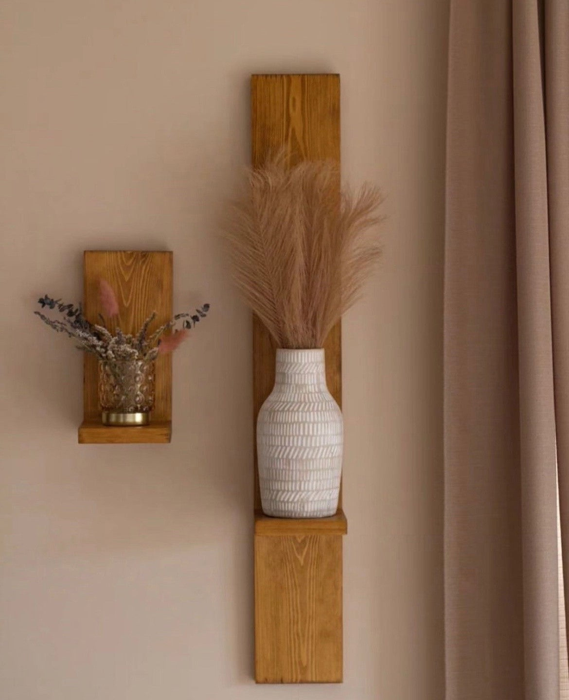 Set of 2 Wall Shelf LOG-7108