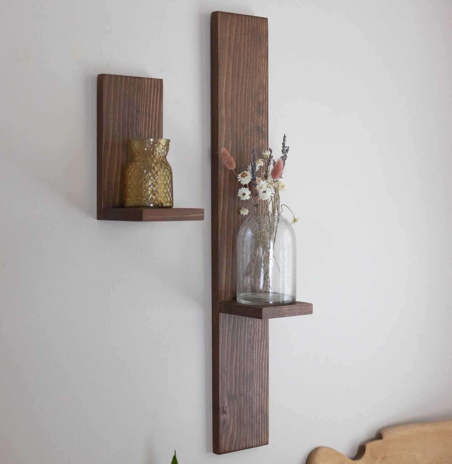 Set of 2 Wall Shelf LOG-7108